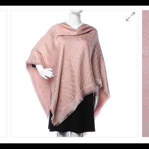 Louis Vuitton Monogram Pink Shine Shawl